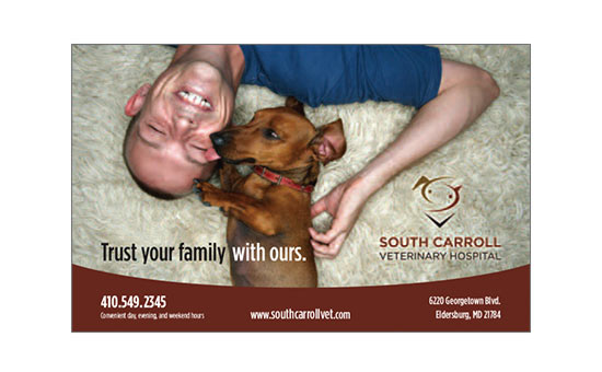 South Carroll Veterinary Hospital Advertising